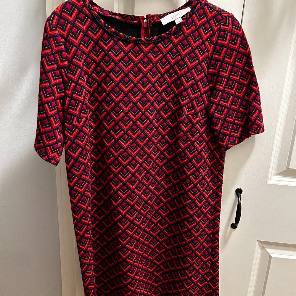 Ann Taylor Loft Short Sleeve Dress